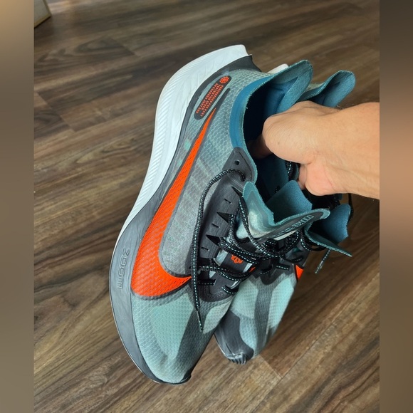 Nike Zoom Gravity Mens BQ3202-300 Midnight Turquoise Running Shoes Size 11 - Picture 10 of 12